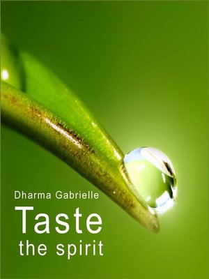 cover image of Taste the spirit